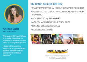 On Track School Brochure By Web & Vincent