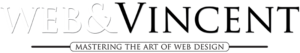Web & Vincent Retina Horizontal Logo by Web & Vincent