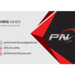 Performa Nutrition Business Card by Web & Vincent