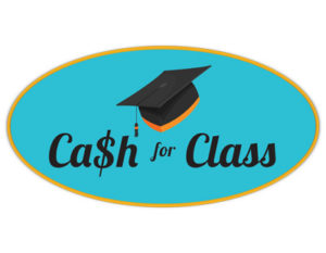 On Track School Cash for Class Logo by Web & Vincent