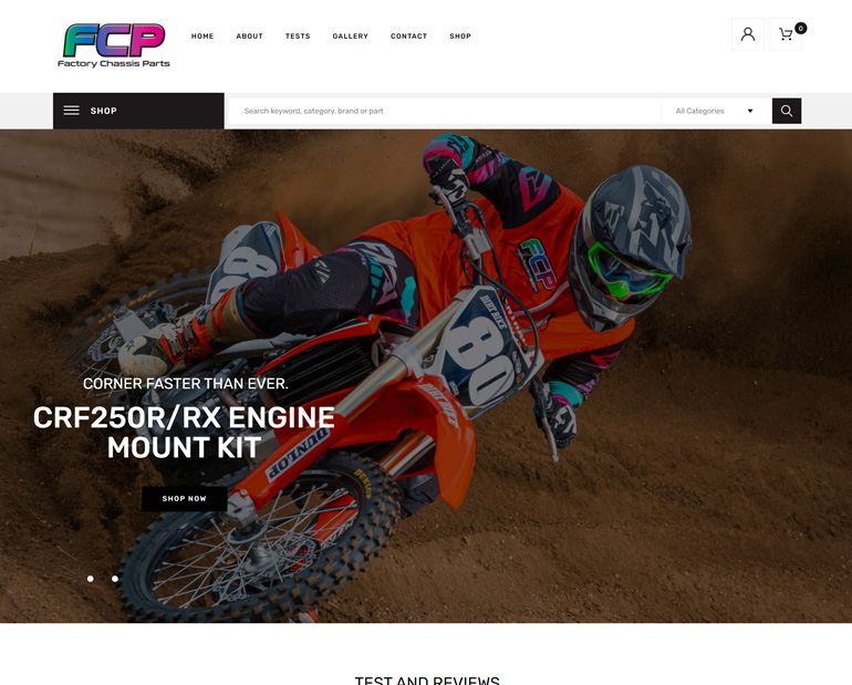 FCP Racing Website 2.0 by Web & Vincent